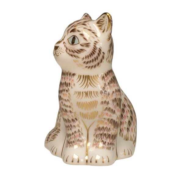 Royal Crown Derby Thomas Cat Ltd. Ed. of 1500 Small 3” - Picture 3 of 8